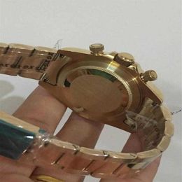 Designer Watches Rolx Movement Clean Gold Sell watches 40mm 116503 116508 116500LN 18k Yellow GREEN DIAL Mechanical Automatic Excellent X5Y24