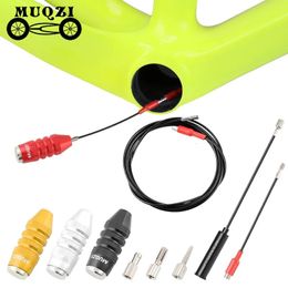 Bike Groupsets MUQZI Internal Cable Routing Kit For Carbon Aluminium Frame Di2 E Tube Hydraulic Hose Brake Shift Wire Tool 231010