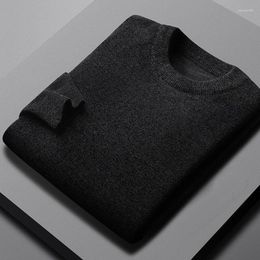 Men's Sweaters 140kg Autumn Chenille Sweater Men Loose Plus Size Casual All-match Pullover Fat Black Bottoming Shirt