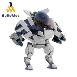Transformation toys Robots Centauri Mk II Tactical Combat Mech Building Blocks Toys With Minifig Scale Cockpit DIY For Children's Christmas Gifts 231010