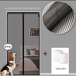 Other Home Textile Mosquito proof door curtain magnetic diamond mesh screen household non perforated insect partition 231010