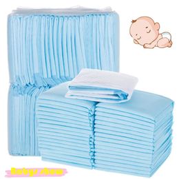 Cloth Diapers 20/40/100 pcs Baby Nursing Pad Disposable Diaper Paper Mat for Adult Child baby Absorbent Waterproof Diaper Changing Mat 231006