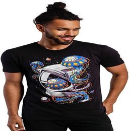 Men's T-Shirts Summer Cotton Men T-shirt INTO THE AM Graphic Tees - Novelty With Cool Designs High Quality Clothing318W