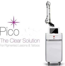 Directly effective PicoSecond Laser Tattoo Removal Machine Vertical Q Switched Nd Yag Lazer Freckle Remove equipment Picolaser 755 1064 532 beauty machine