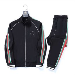 32% OFF Designer clothing designers clothes tracksuit men women jacket Hoodie Couple style zipper cardigan jackets trousers tracksuits Ribbon suit