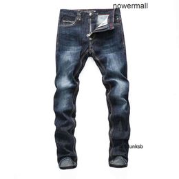 casual Plein Philipps pp PP Men's jeans Original design 306 blue Colour straight top Stretch slim denim jeans pant THDC