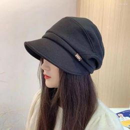 Berets Women Fashion Dome Hat Stylish Women's Corduroy Sboy Beret Versatile Winter Accessory For Comfortable Casual