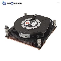 Computer Coolings Dynatron R16 1U LGA2011 Square CPU Cooler Vapor Chamber Base With Copper For Intel TDP Up To 165W