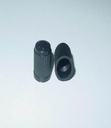 100 pcslot Plastic Tyre Valve Caps Car Tyre Valve Stem Cover 8V1 Threads Retail Whole8594398