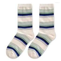 Women Socks White Striped Short Fashion Cotton Stylish Casual Zebra Solid Ladies Sock Cute Comfortable Breathable Warm Wear Sox