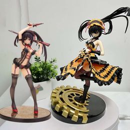 Mascot Costumes 28cm Date A Live Ii Sexy Anime Figure Kurumi Tokisaki Action Figure Nightmare Kurumi Tokisaki Figurine Collection Model Doll Toy