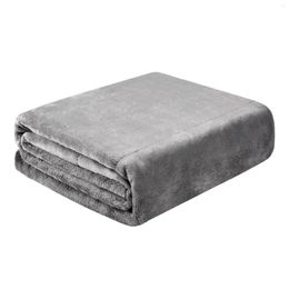 Blankets USB Electric Blanket Heater Soft Thicker Heating Bed Warmer Thermostat Mat For Home Office Car(Grey)