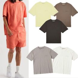 2022 Europe Flocked T Shirt Summer Tee high street casual Men Women Plus Size Short Sleeve Tshirt 8th Seasons New Collection t shi289H