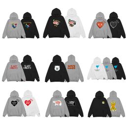 Designer Men's Hoodies Human Made Hoodie Pullover Sweatshirts Loose Long Sleeved Polar Bear Duck Cute Animal Letter Print Mens Womens Cotton Hooded Oversized S-XL