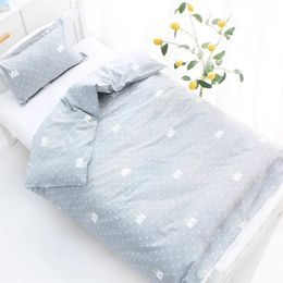 Bedding Sets Baby Set Kids Quilt Cover Without Filling 1pc Cotton Crib Duvet Cartoon Cot 150120cm Breathable 231011