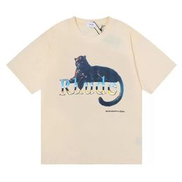 Buy Designer Fashion Summer Mens T-Shirts For Womens Rhude Designers For Men Tops Letter Polos Embroidery Tshirts Clothing Sh289z