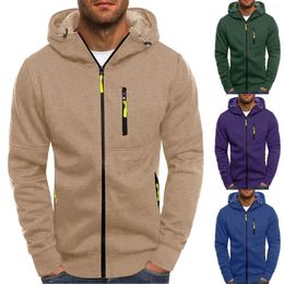 Men's Hoodies For Men Mens 2023 Fashion Long Sleeve Solid Zip Up Hooded Sweatshirt Jacket Big Casual Tie Cute Slipper
