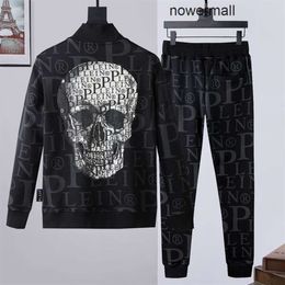 Plein Philipps Jackets pp BEAR Men's Tracksuits Tracksuits HOODIE JACKET Jogger TROUSERS CRYSTAL Casual SKULL Tracksuit PP P269n Mens Hoodies AFBJ