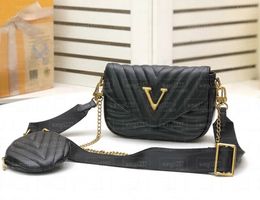 L53936 designer bag Cross Body Fashion purse leather Handbag Scarf Charm High quality With shoulders straps 6colour