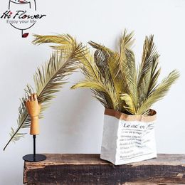 Decorative Flowers Dargon Tree Dried Natural Flower Iron Wood Palm Leaf Primary Colour For Home Wedding Arch Decoration Dry Preserved Plants