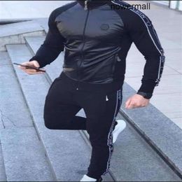 HOODIE SKULL Casual Sets Plein JACKET TROUSERS CRYSTAL Philipps Tracksuit Men Hoodies pp Tracksuits Jogger Jackets Pants BEAR Sporting Su201I Mens IW3Y