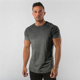 Men's Basic Solid Workout Bodybuilding Workout T-Shirt Running Shirts Quick Dry Cool-Dri Short Sleeve Athletic Shirts Activ3021
