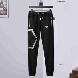 JOING GOTHIC Sports Clothing Plein Couple TROUSERS STONES Philipps Mens Womens Joers Pants pp Luxury Designers Sweatpants Brand Drawstring 84180 BEAR 58O5