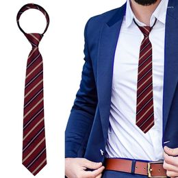 Bow Ties British Style Striped Neck Tie For School Uniform Necktie Sweet Student