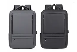 Storage Bags Business Backpack Men's Multifunctional Waterproof Computer 17 Inch Large Capacity Student Travel Bag