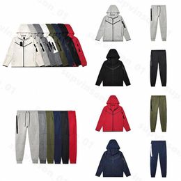 thick tracksuits designer pants Mens tech techfleeces Hoodies Jackets suits sets fitness training Sports Space Cotton Trousers Hoo259U