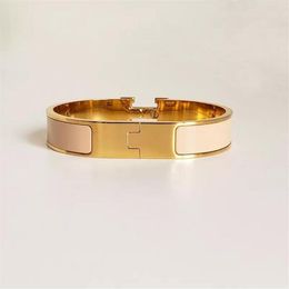 Bracelets Bangle designer Jewellery bracelet High quality stainless steel man mens 18 Colour gold buckle 17 19 size for men and woman299o