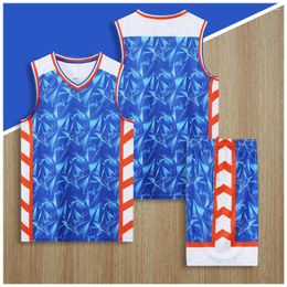 Men's Tracksuits Summer Adult Youth Training Basketball Set Xs-5Xl Custom College Team Breathable Sports Quick Drying Jersey