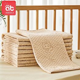 Cloth Diapers AIBEDILA Diaper Changing Mat for Baby Items Cribs Diapers borns Washable Breathable Large Size Colour Cotton Diaper Pad AB6500 231006