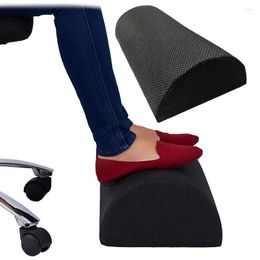 Pillow Home And Office Floor Mats Foot Rest Semi Cylindrical Under Desks