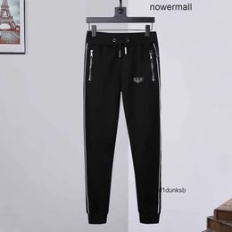 84202 Plein Philipps pp TROUSERS Couple Womens Designers STONES GOTHIC Mens Clothing Pants Sports Luxury Brand BEAR Sweatpants Drawstring Joers JOING CG9V