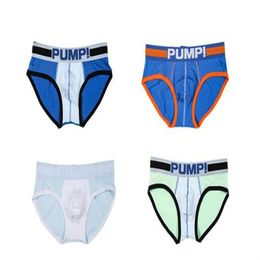 Whole new fine Low waist men's underwear cotton breathable PUMP thin section cotton men's briefs whole 3piece lo237s