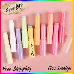 Lipstick Colorful Fruit Flavor Vegan Lip Balm Custom Repair Chapstick Organic Care Lip Balm Private Label Lipstick 231011