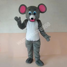 High quality Mouse Mascot Costume Carnival Unisex Outfit Adults Size Christmas Birthday Party Outdoor Dress Up Promotional Props