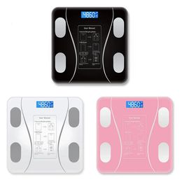 Household Scales Body Fat Scale USB Charging Smart Wireless Digital Bathroom Weight Composition Analyzer With Smartphone App Bluetooth 231010