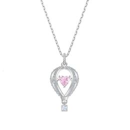 Necklace Swarovski Designer Luxury Fashion Women Using High Edition Love Dream Hot Air Balloon Dance Element Crystal Perfect for Girls Holiday Gifts