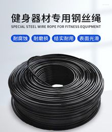 Accessories 5/6 Mm Thickness Heavy Duty Gym Cable Steel Wire Rope For Machine Home Weight Lifting Pulley System Training Accessori