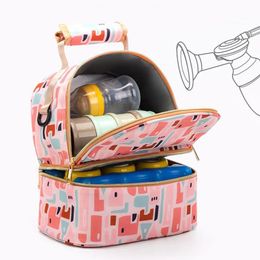 Bottle Warmers Sterilizers# Multifunction Baby Food Thermal Bag Drink Milk Insulation Bag Feeding Bottle Backpack Picnic Preservation Lunch Bags 231010