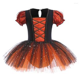 Stage Wear Ballet Leotard For Kids Red And Black Shiny Mesh Girl Dancewear Crop Children Performance Costumes Outfit Girls