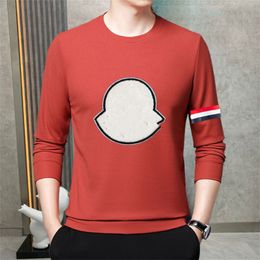 Monc jacket designer clothes men jumper Hoodie pullover hoody attern Printing Fabric Round Neck Sweater Breathable Seriessize trend mens fashion clothing hoodies