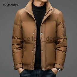 Men's Down Parkas 2023 winter thicken coat men casual winter jacket mens fashion coat white duck down jackets men warm thicken winter parkas M-4XL J231010