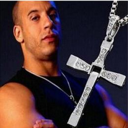 European and American Jewelry Toledo speed and passion 8 PENDANT CROSS NECKLACE men Necklace 10pcs lot L620276W