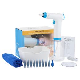 Other Health Beauty Items Electric Ear Cleaner Kit Health Care Water Irrigation Automatic Earwax Remover For Adults Child Ear Canal Wash 4 Pressure Mode 231010