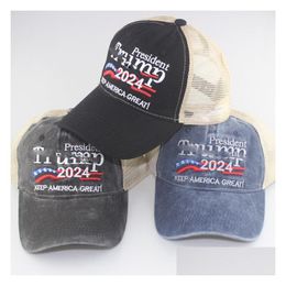 Party Hats Donald Trump 2024 Baseball Caps Keep America First Hat 18 Styles Outdoor Sports Embroidered Hats C65 Home Garden Festive Pa Dh7Lq