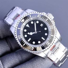 Movement watch Rolaxes watches luxury watches 44mm SEA-DWELLER 126660 Ceramic bezel Stainless steel lock clasp 2813 movemen L