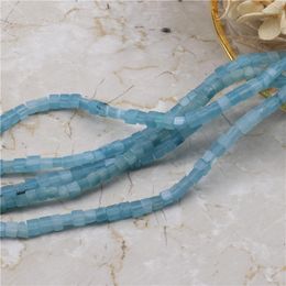 Loose Gemstones Natural Turquoise Blue Quartz Gemstone 4 4mm Rondelle Spacer Stone Beads Jewelry Craft Making